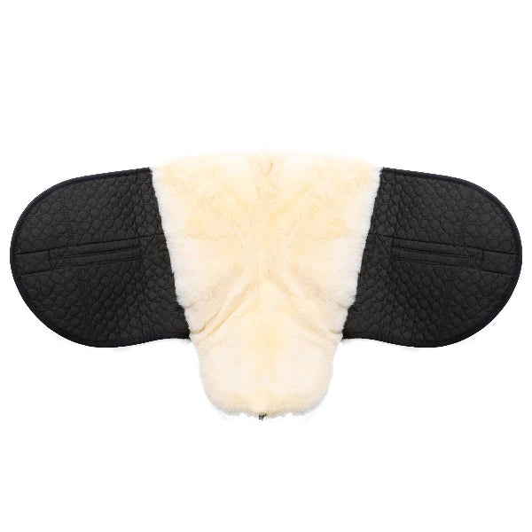 Werner Christ Premium Plus Sheepskin Bareback Pad High Wither Model Natural/Black/Natural