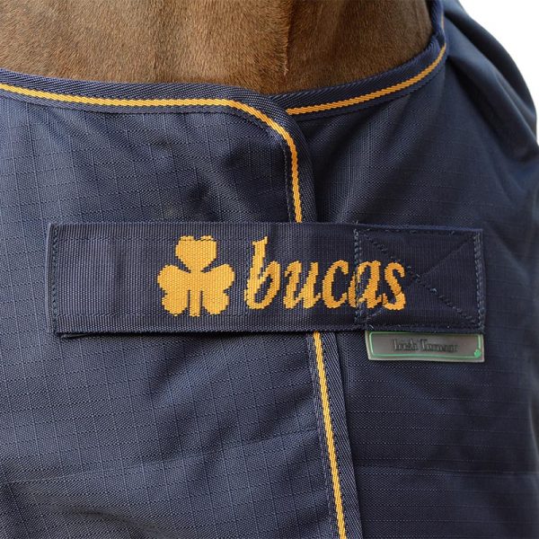 Bucas Irish Turnout 300gr Black & Gold