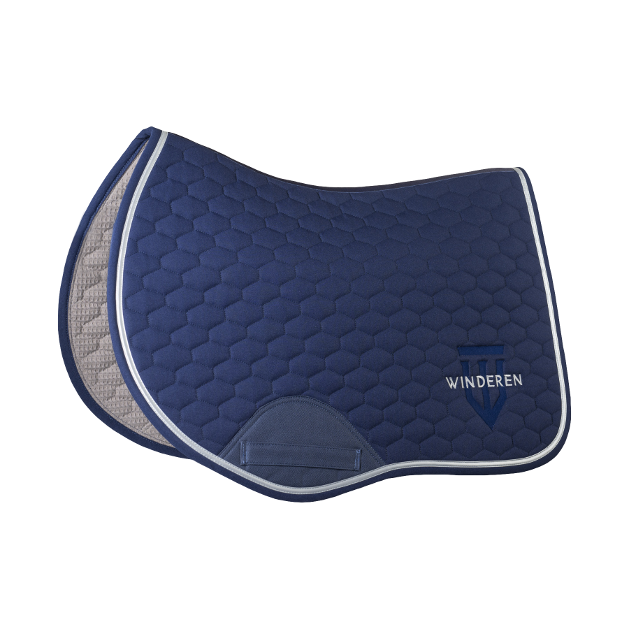 Winderen Saddle pad Jumping Navy/Silver