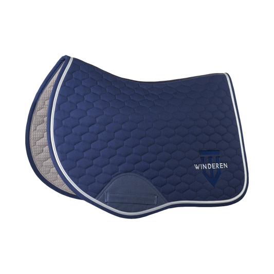 Winderen Saddle pad Jumping Navy/Silver