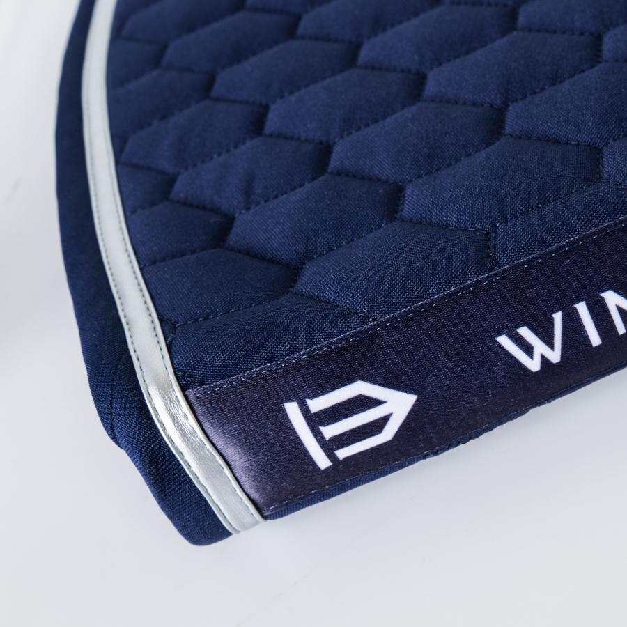 Winderen Saddle pad Jumping Navy/Silver