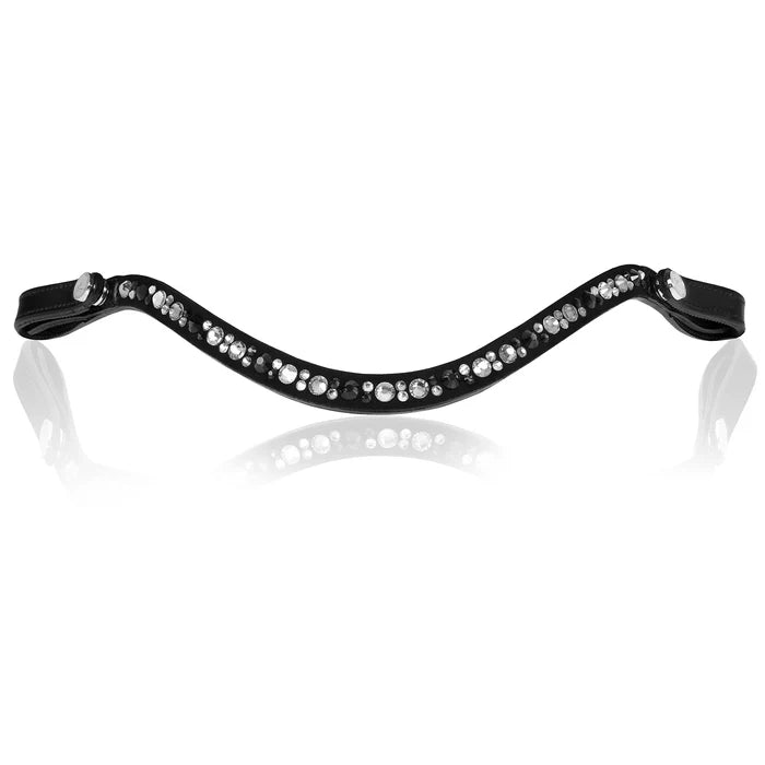 Lumiere Dante Browband - Warmblood - Black