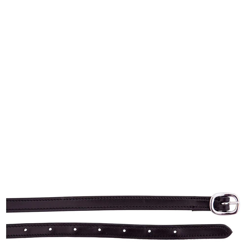 BR Leather Spurs Straps Black