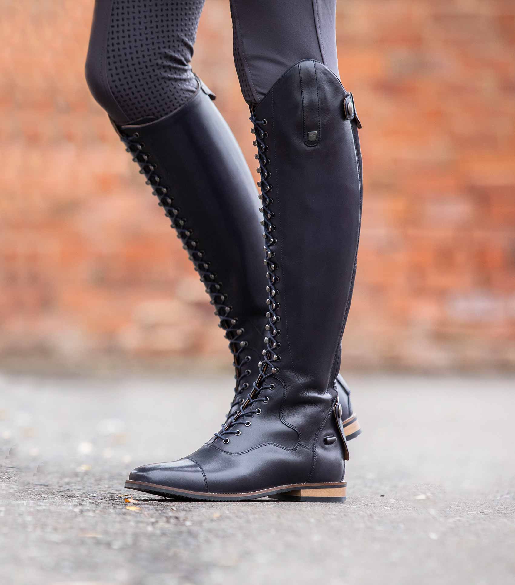 Knee high riding outlet boots