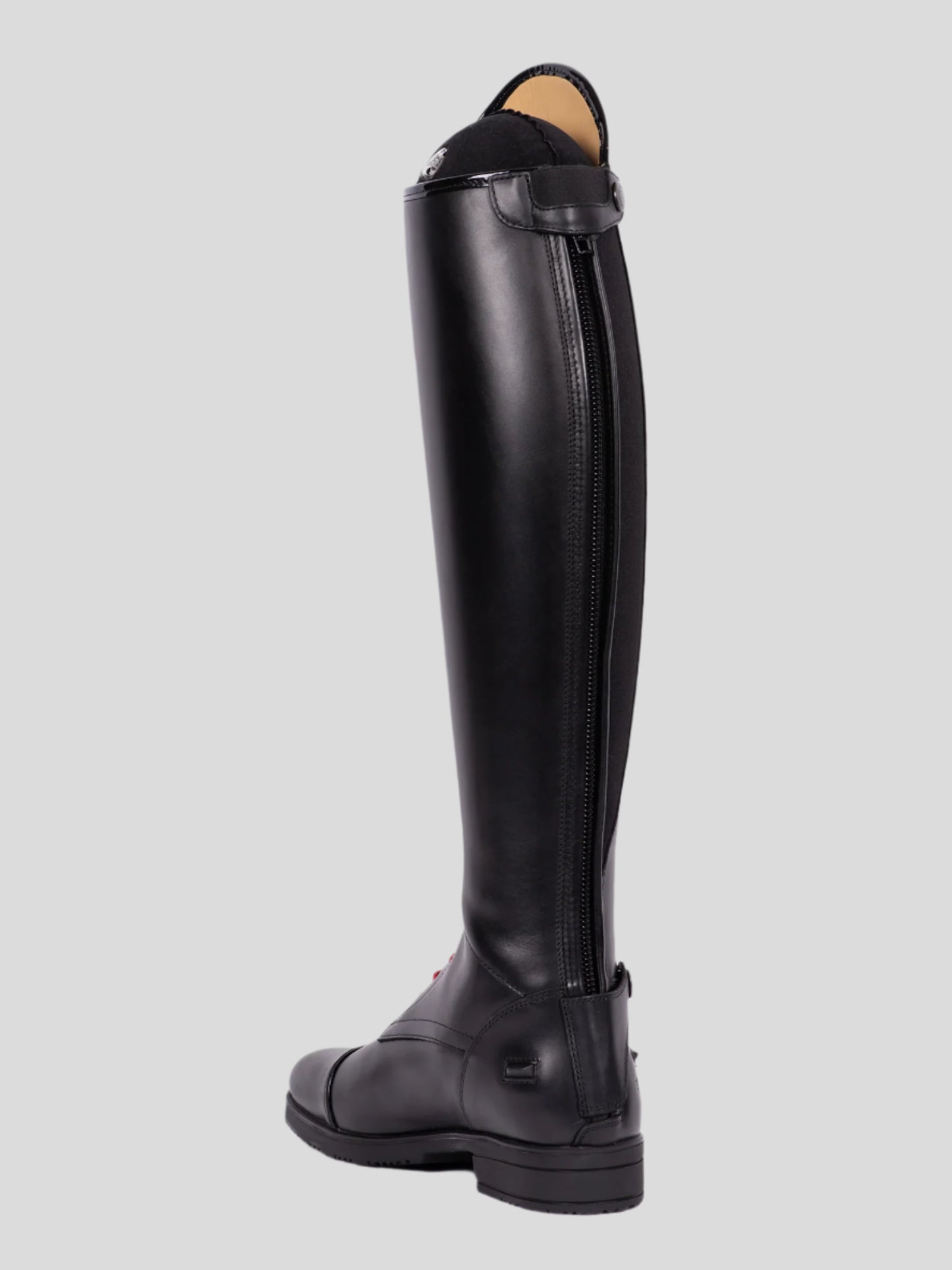 Kingsley Montreal Special Euro 39 A(49cm tall) XS(33.5cm calf) Black/Glitter Canada Flag Top - SALE!