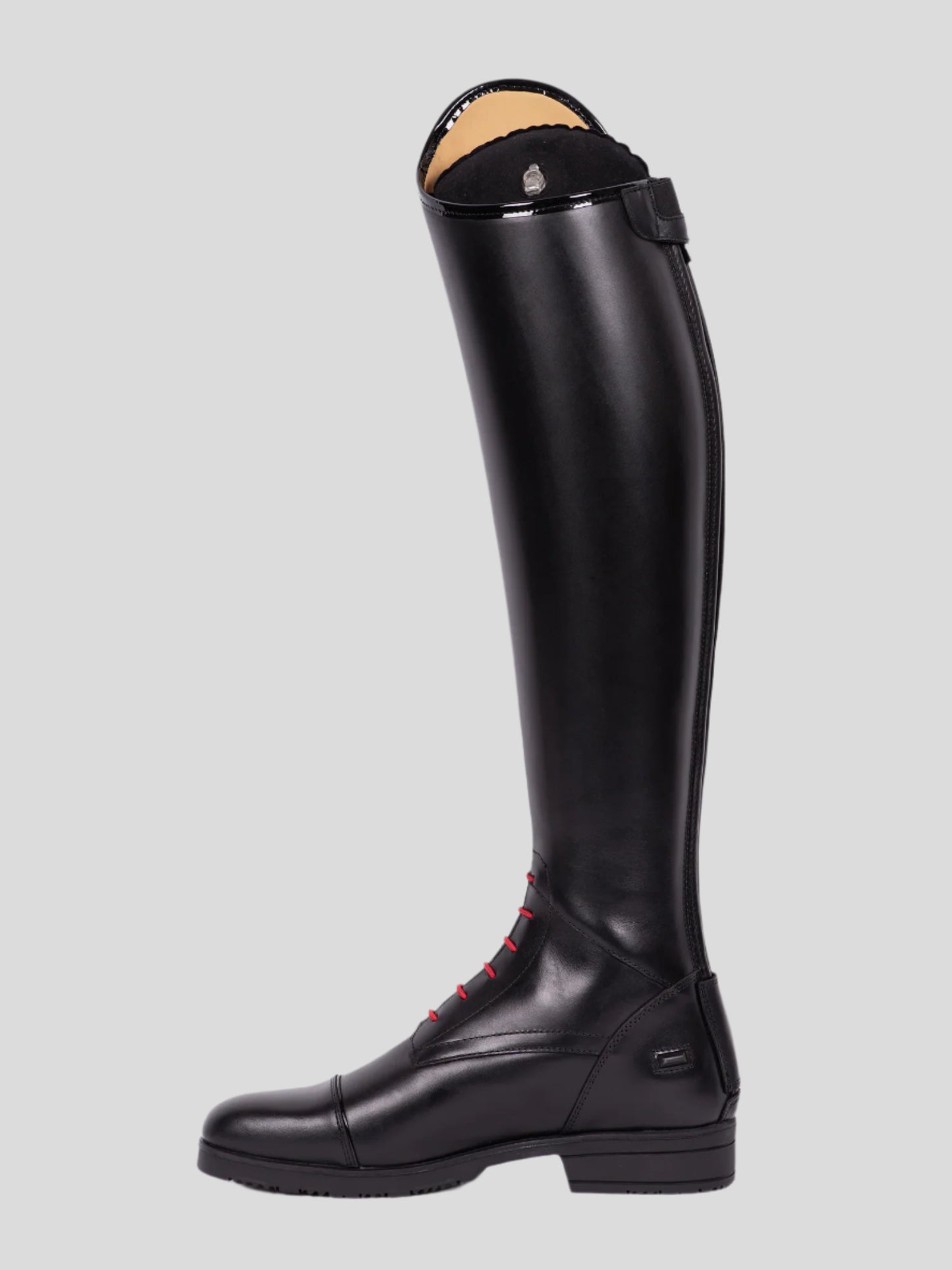 Kingsley Montreal Special Euro 39 A(49cm tall) XS(33.5cm calf) Black/Glitter Canada Flag Top - SALE!