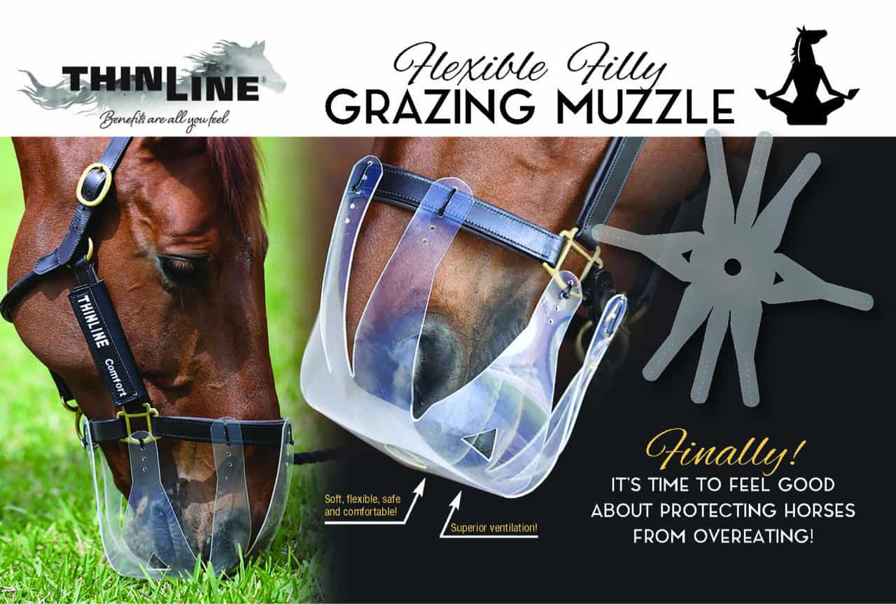 ThinLine Flexible Filly Grazing Muzzle