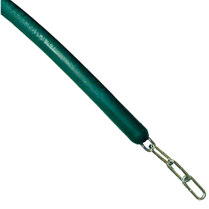 Rubber Stall Chain - 43"/109cm - Green - CLEARANCE - Reg $40