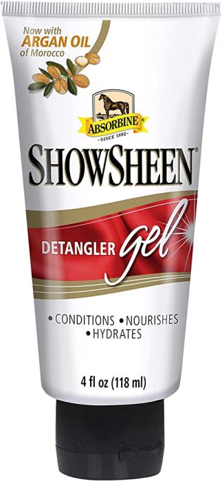 Absorbine Showsheen Detangler Gel With Argan Oil - 4oz