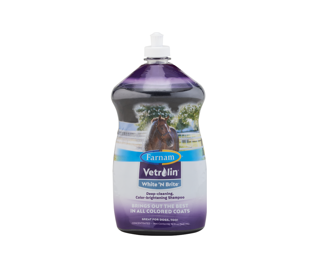 Farnam Vetrolin White"N Brite Shampoo - 946ml Concentrate