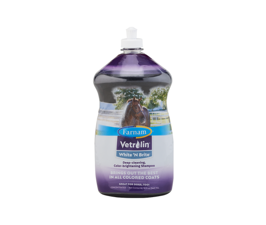 Farnam Vetrolin White"N Brite Shampoo - 946ml Concentrate