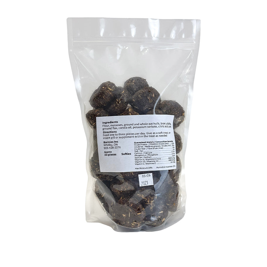 Barnies Softies Horse Treats 1.2kg + Added Vitamins - Perfect for Pill Pockets, Medications and Senior Horses