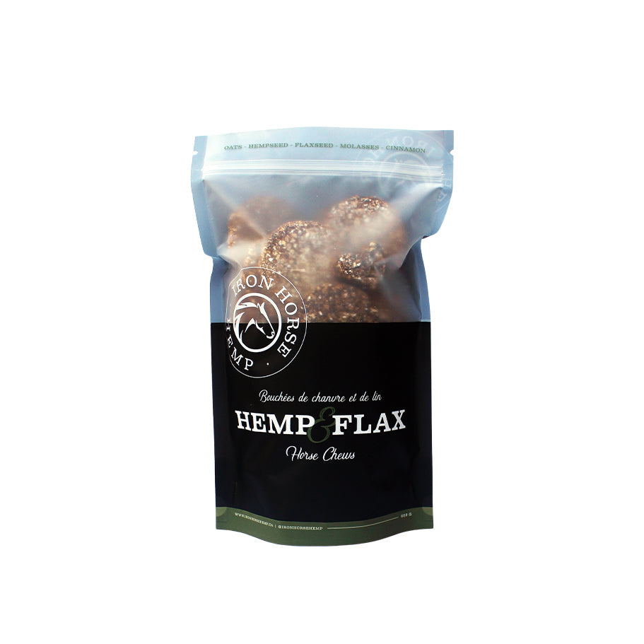 Iron Horse, Hemp + Flax Horse Chews ***Staff Favourite***