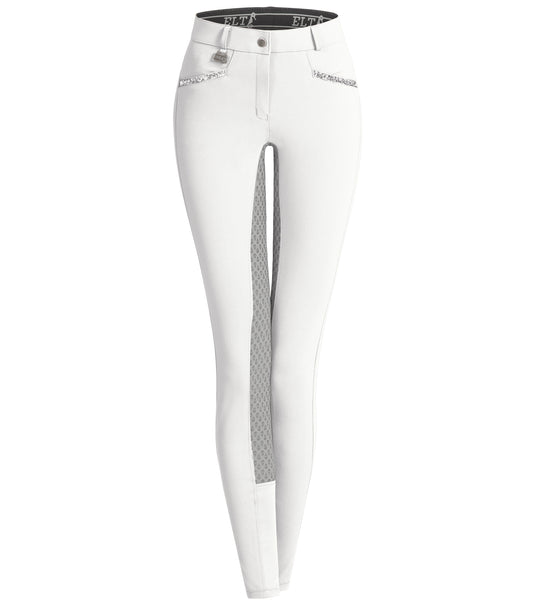 Waldhausen ELT AVA Ladies Full Seat Breeches - White - Size Euro 46