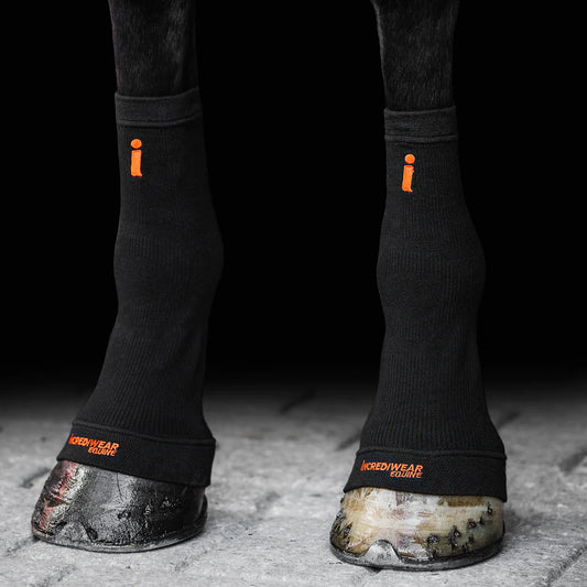 Incrediwear Equine Circulation Hoof Socks (Pair) Black