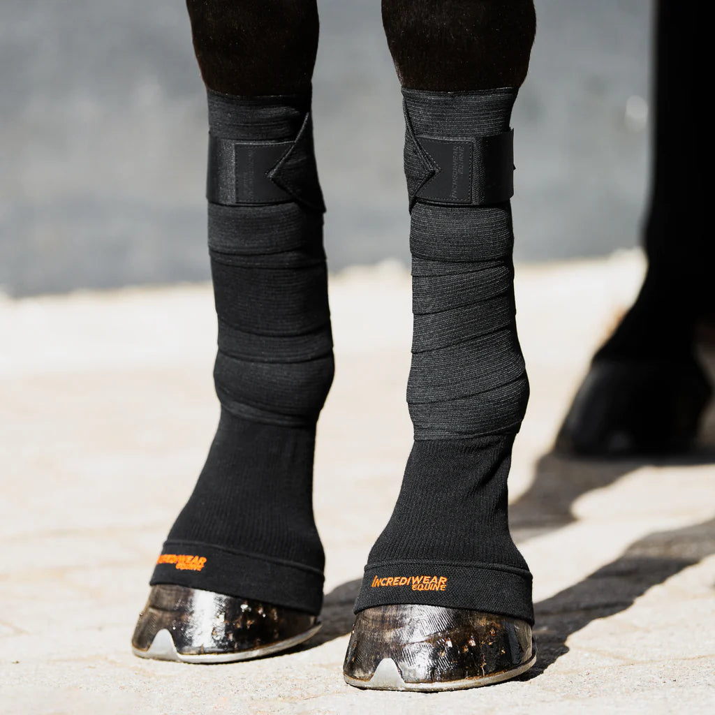 Incrediwear Equine Circulation Hoof Socks (Pair) Black