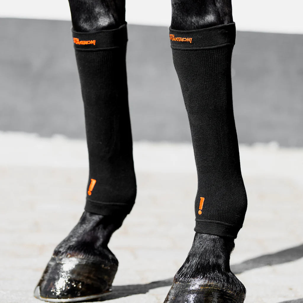 Incrediwear Equine Circulation Hoof Socks (Pair) Black