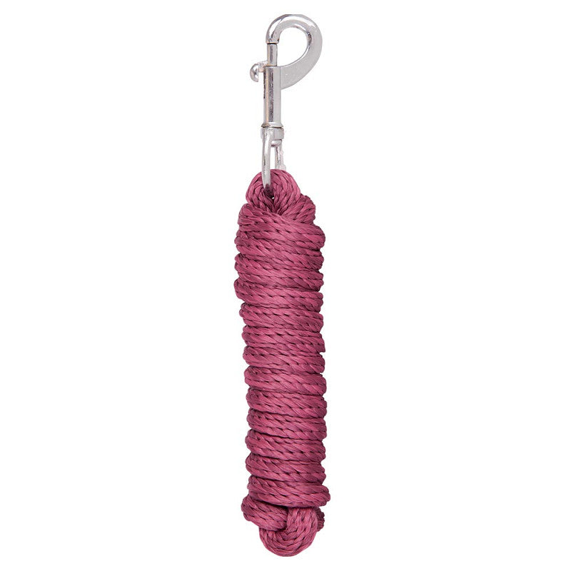 BR Premiere Premium Lead Rope with Snap Hook - 2 mtr - Bordeaux