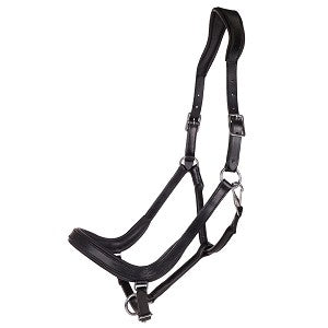 QHP Salerno Anatomic Halter - Black/Full