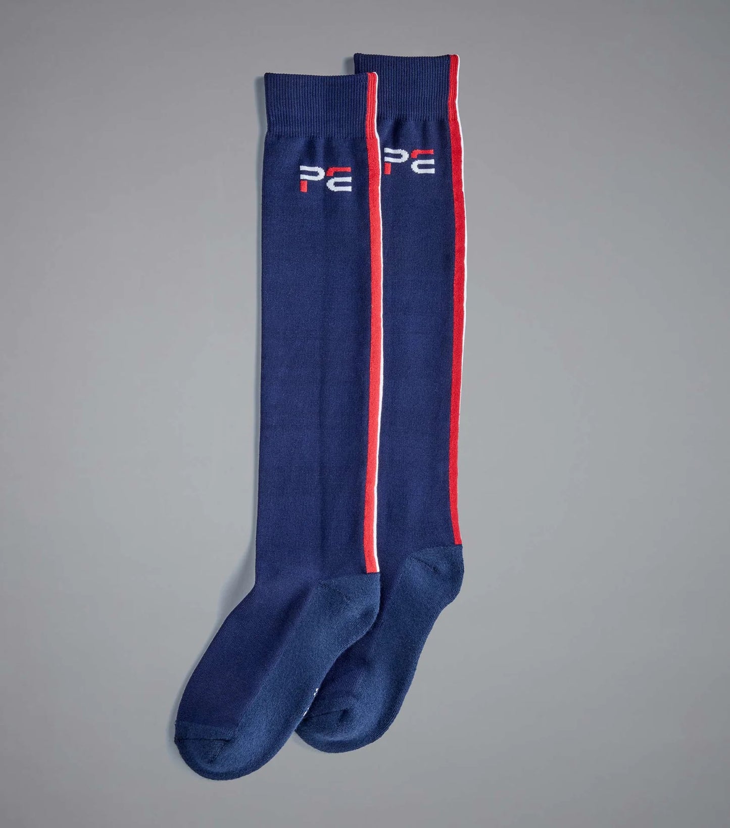 Premier Equine UK PE Sports Highlight Riding Socks (1 Pair) Navy