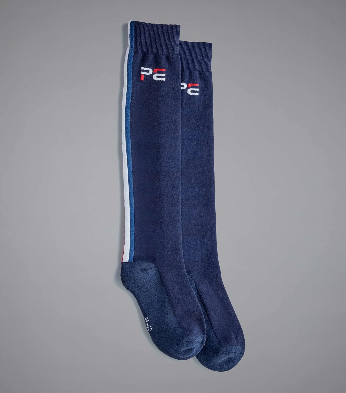 Premier Equine UK PE Sports Highlight Riding Socks (1 Pair) Navy