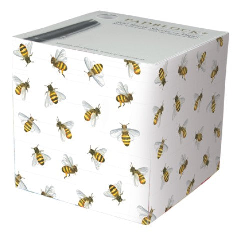 Note Pad Block - Honey Bees - CLEARANCE *REG$10.50*