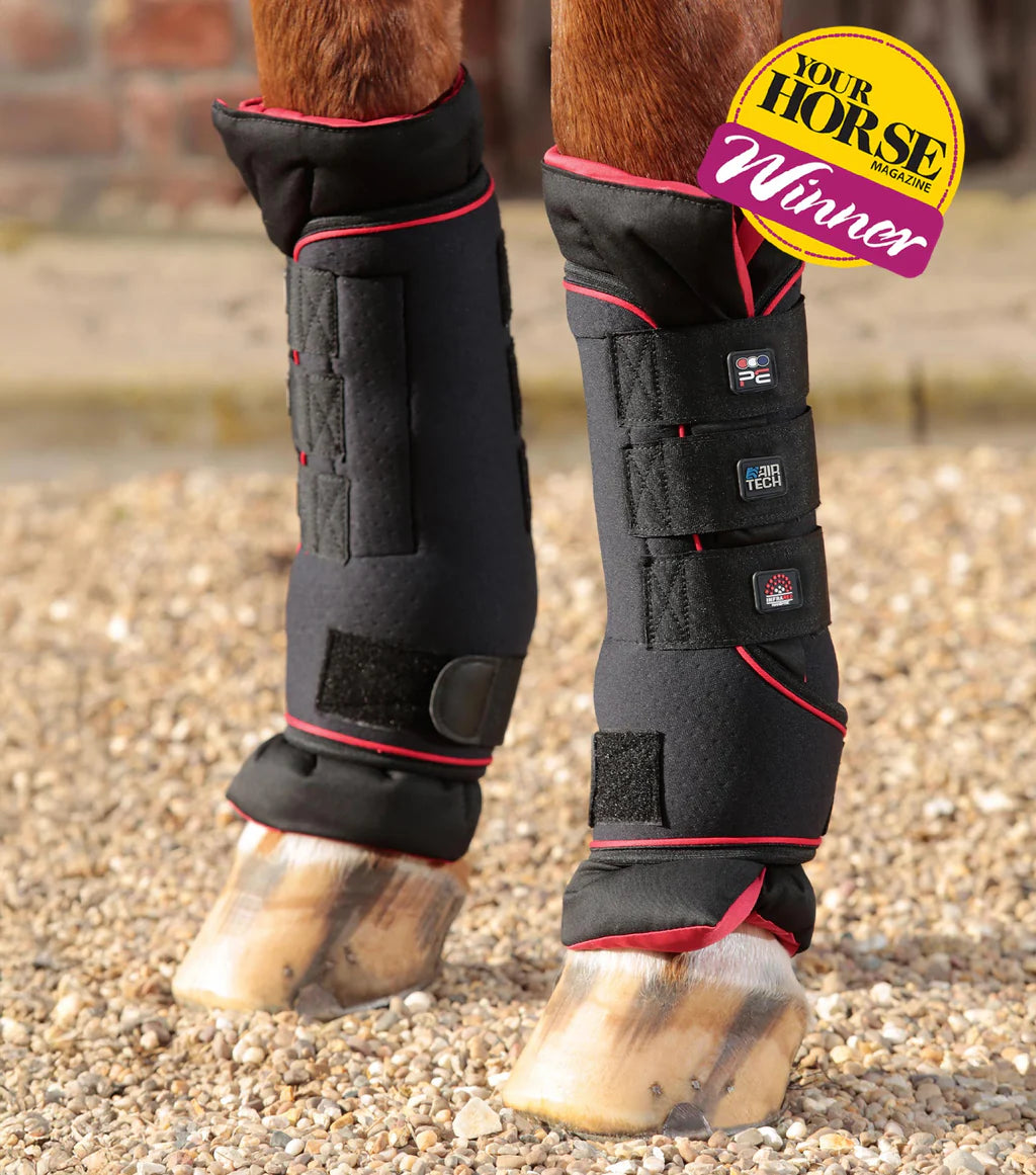 Premier Equine UK Nano-Tec Infrared Boot Wraps Incl. Liners Black/Medium