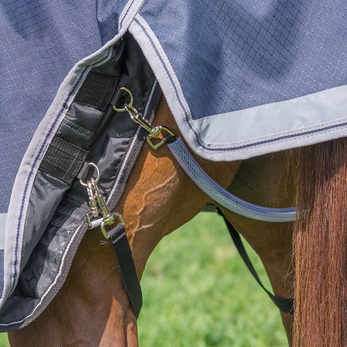Canadian Horsewear Calypso Full Body 50g Rainsheet - Liner Compatible - Size 81" - Blue