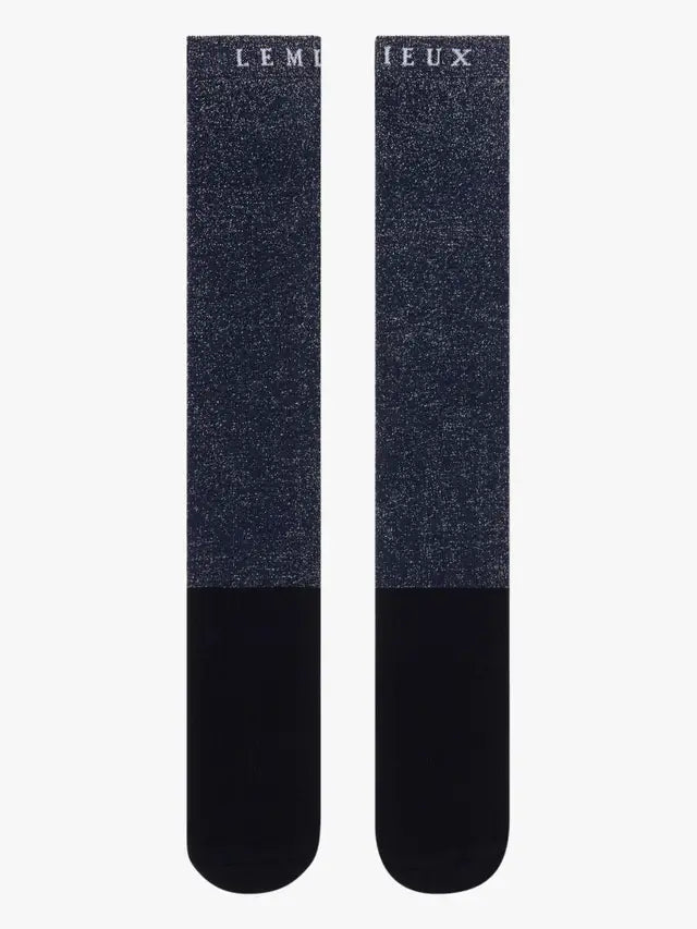 LeMieux Brilliance Competition Socks Navy Medium