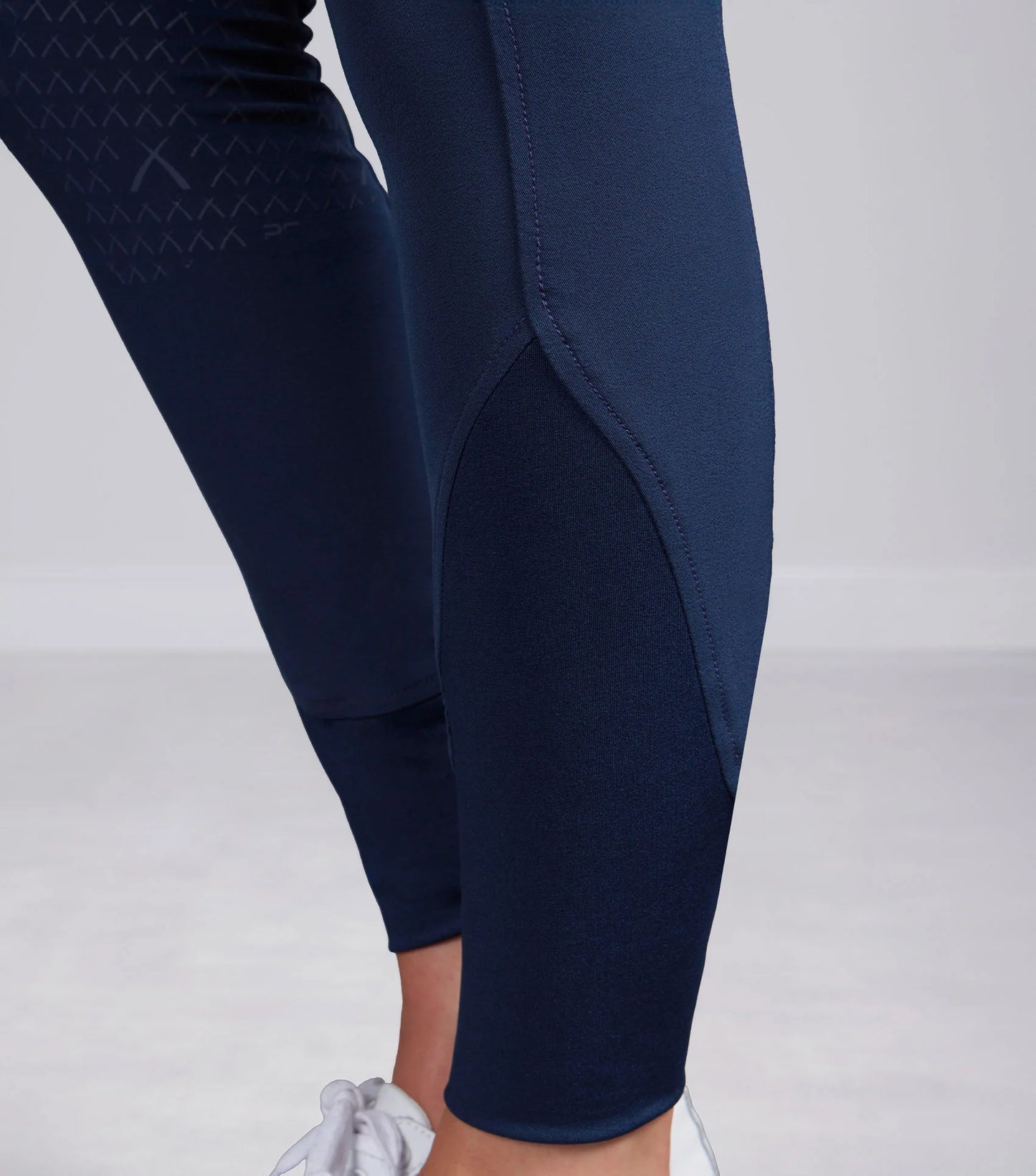 Premier Equine UK Leora Womens Gel Full Seat Riding Breeches Navy 24"/UK8