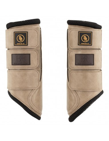 BR Equestrian Leg Protectors Arezzo Majestic Mesh - Moon Rock/ Pair - Limited Edtion