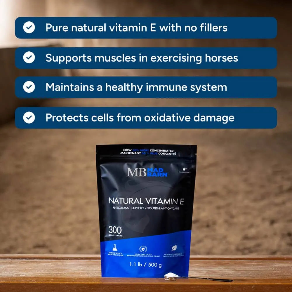 Mad Barn Vitamin E - 600 IU/g - .5kg (300 servings)