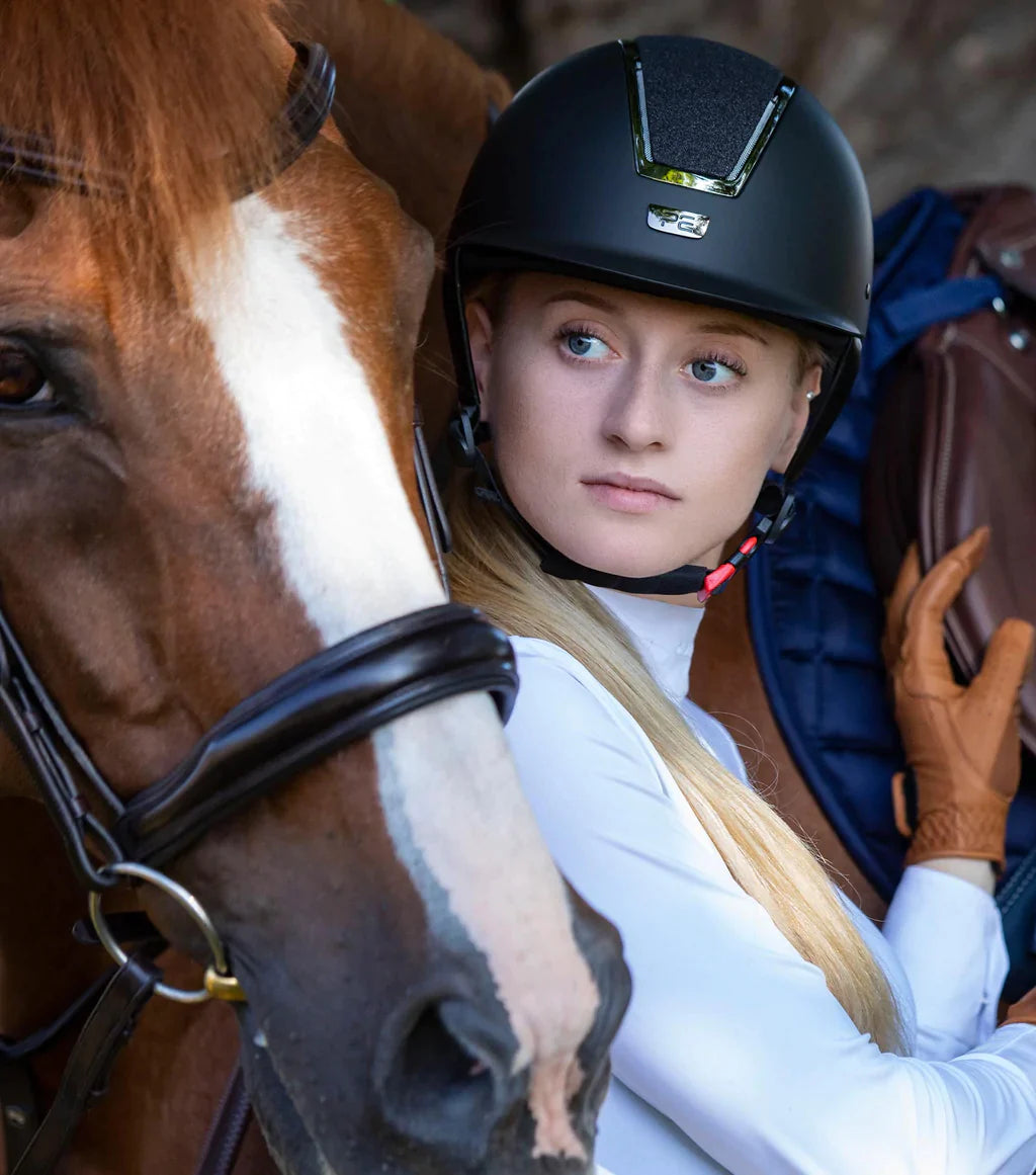 Premier Equine UK Odyssey Horse Riding Helmet Black