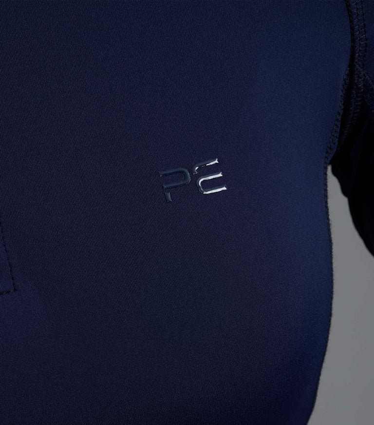 Premier Equine UK Ombretta Ladies Technical Riding Top - Navy/UK 12