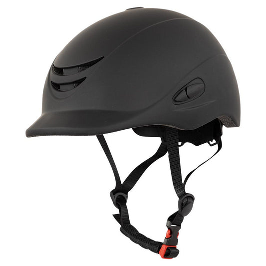 BR Premiere Riding Helmet for Children - Petite - Matte Black - 51/54