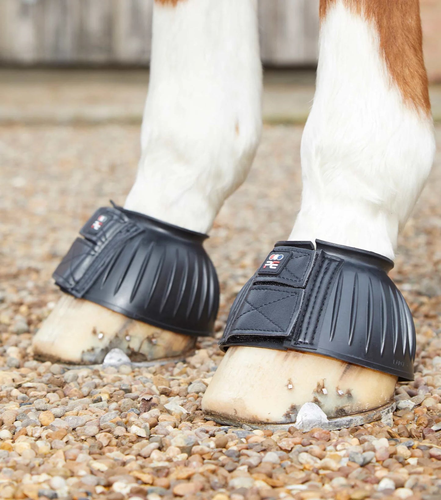 Premier Equine UK Rubber Bell Over Reach Boots - Black
