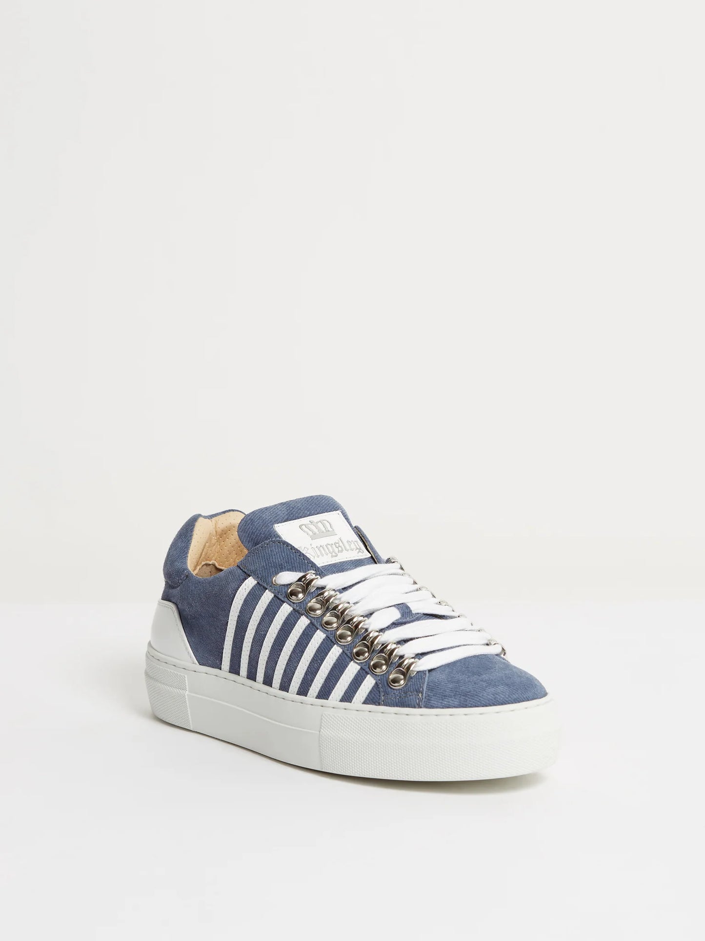 Kingsley Sky Sneakers - Sensory Blue Grey/White - Size 38