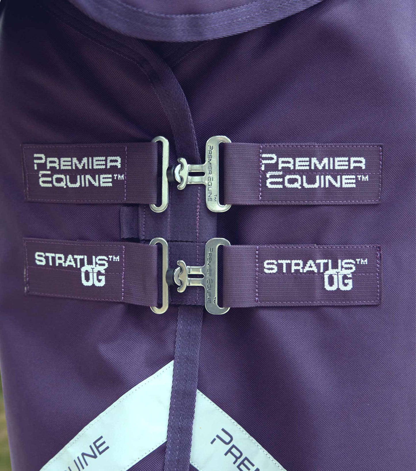 Premier Equine UK Stratus 1200 Series 0g Turnout Rug with Classic Neck Cover Purple - Special Order