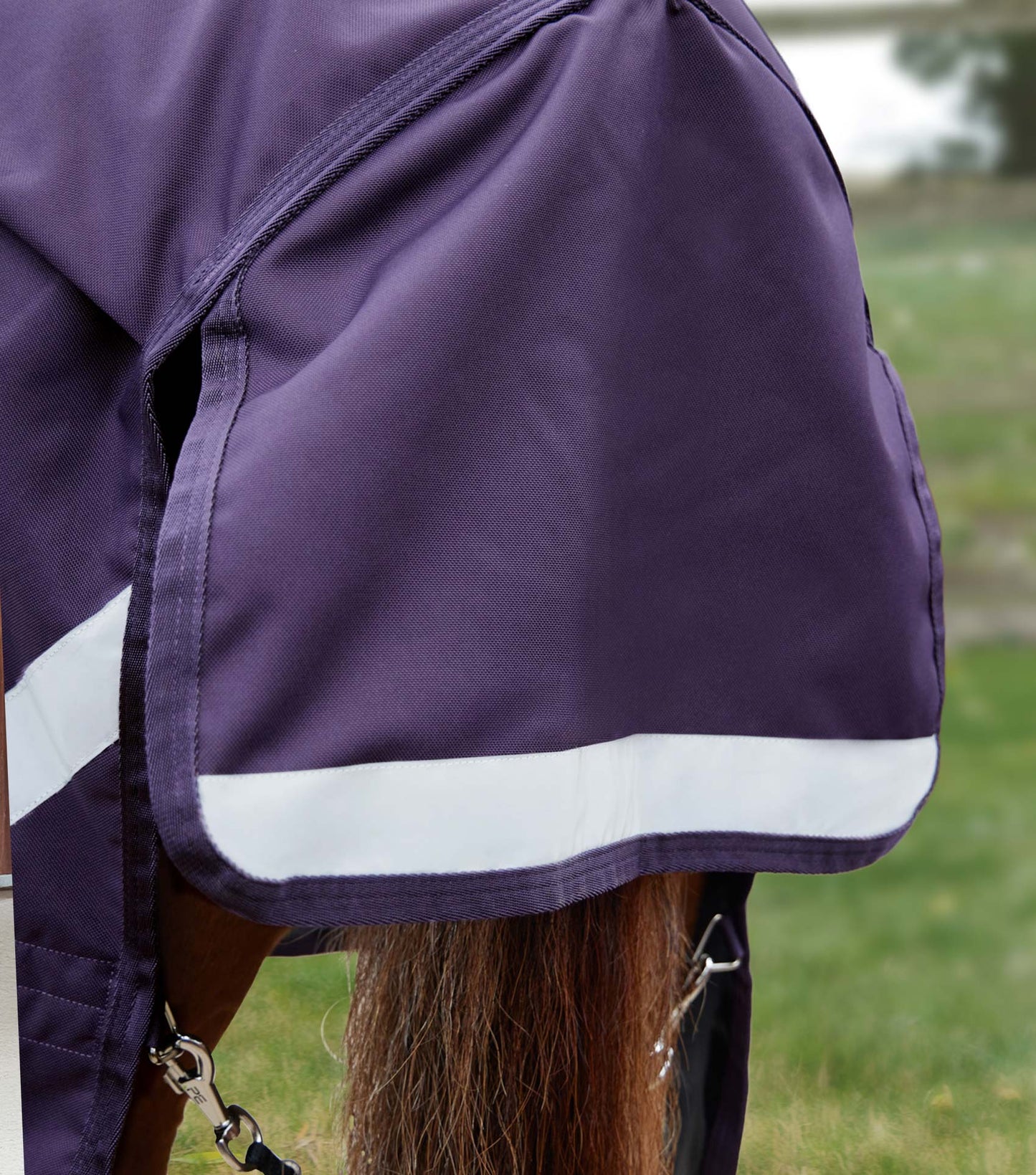 Premier Equine UK Stratus 1200 Series 0g Turnout Rug with Classic Neck Cover Purple - Special Order
