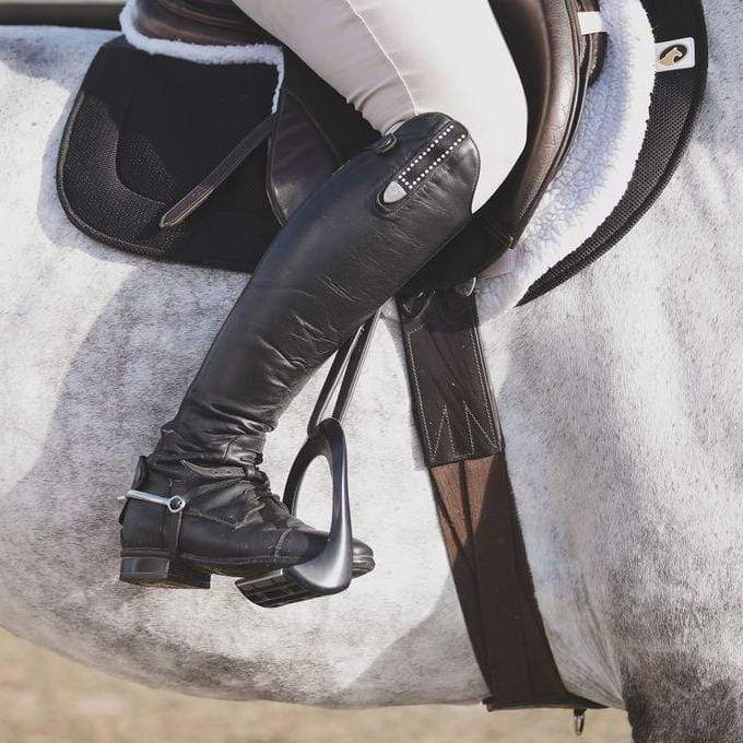 Tapestry Comfort Pony English Long Girth - Havana - 44"