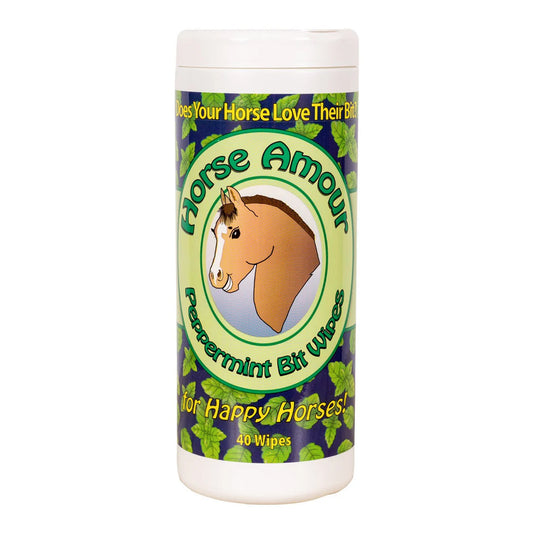 Horse Amour Bit Wipes-Peppermint