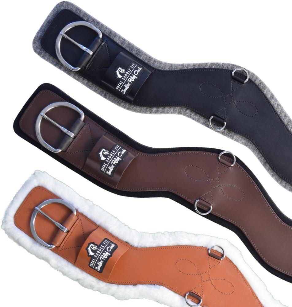 Total Saddle Fit Shoulder Relief Cinch™ - WESTERN -Brown - 30"