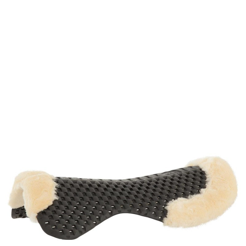 BR Acavallo Half Pad Piuma Eco-Wool -Charcoal/Natural