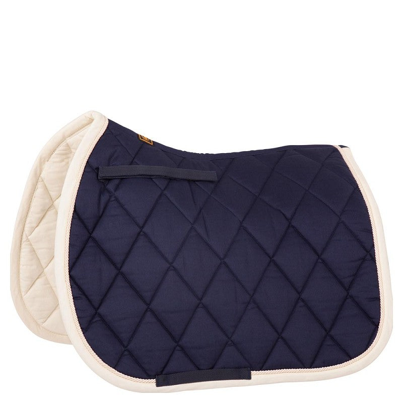 BR Clearance - BR Saddle Pad Event Full Size General Purpose Navy/Cream
