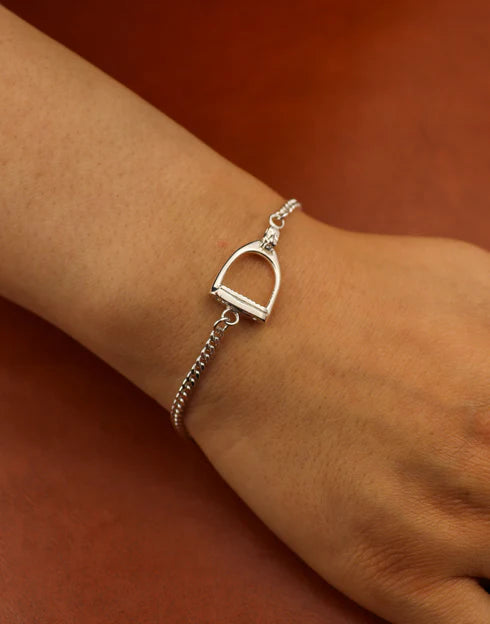 Designs by Loriece - Single English Stirrup Bracelet
