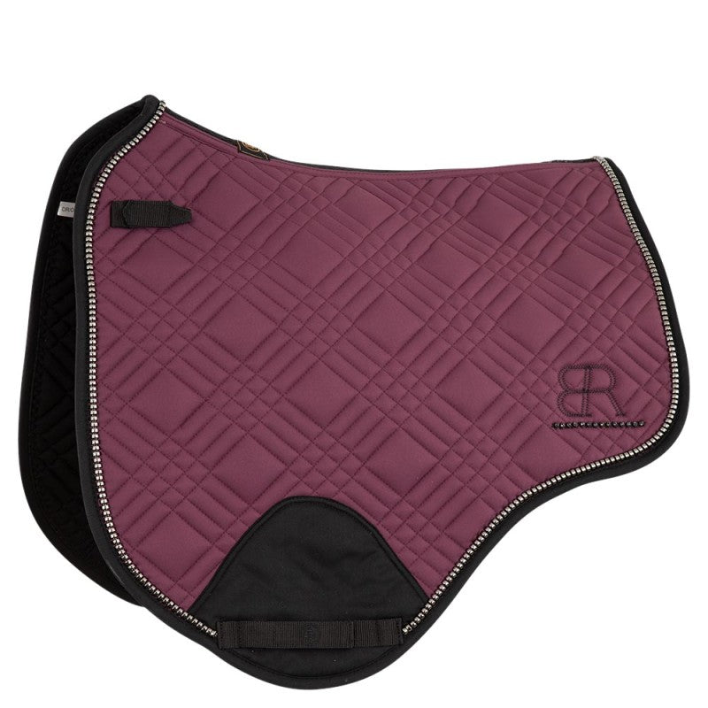 BR Saddle Pad Santana Full Size GP Mauve Wine - Limited Edition