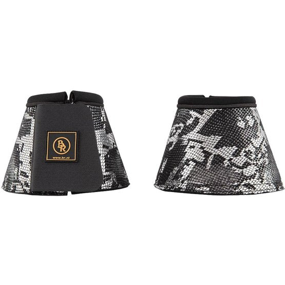 BR Bellboots Snake - Black Metal/Silver - XL