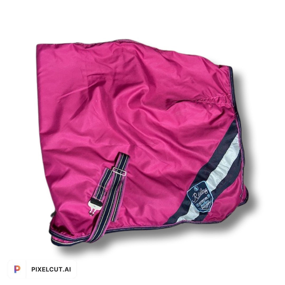 BR Clearance - BR Passion Polycotton Stable Sheet - Very Berry 185cm/73" - Limited Edition