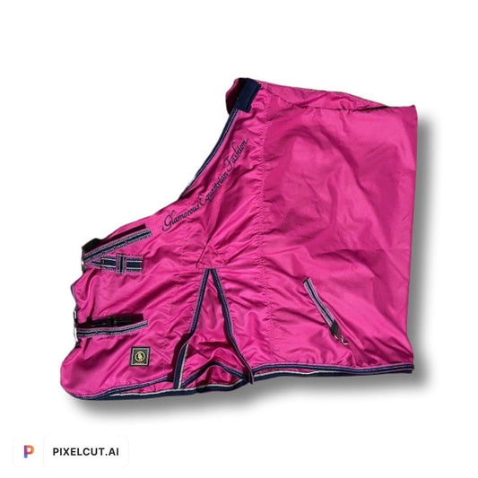 BR Clearance - BR Passion Polycotton Stable Sheet - Very Berry 185cm/73" - Limited Edition