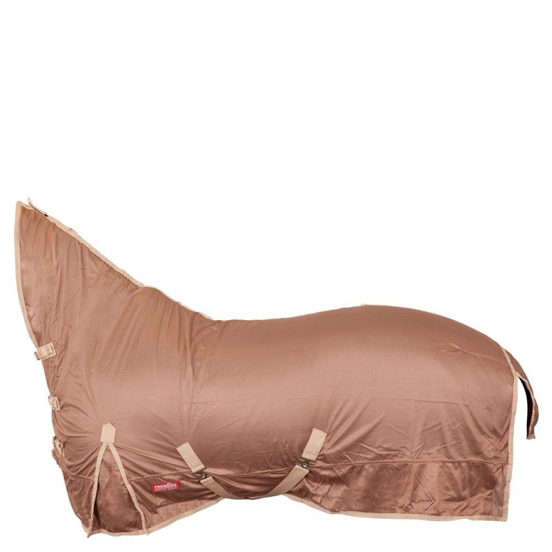 BR Clearance - BR Premiere Fly Rug with Integrated Neck - Taupe/81"- Limited Edition
